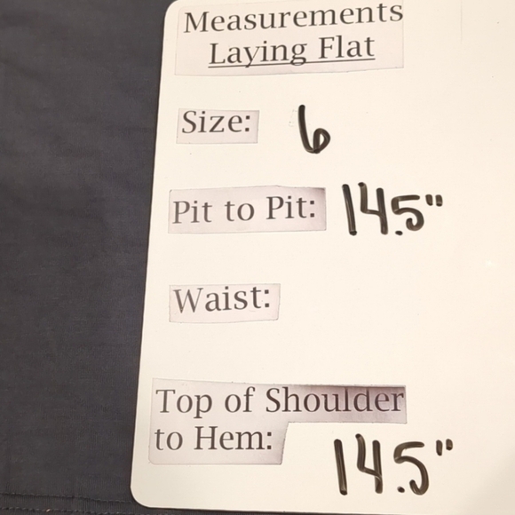 Nasty Gal Crop of The List Crew Neck Short Sleeve Charcoal Gray Crop Top Size 6 - Picture 5 of 5